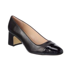 New Stuart Weitzman Milla Leather Pump Black Sz 8